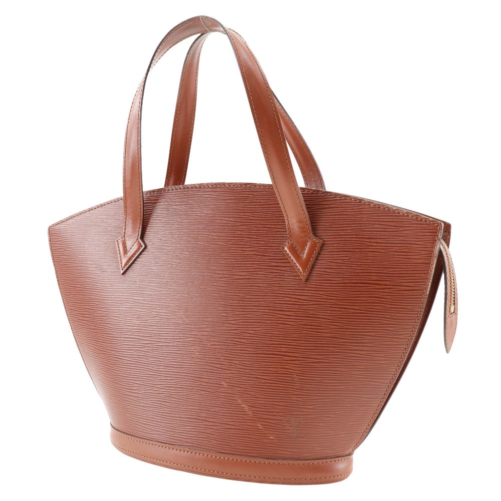 LOUIS VUITTON Handbag Epi Leather Brown Sun jack Women