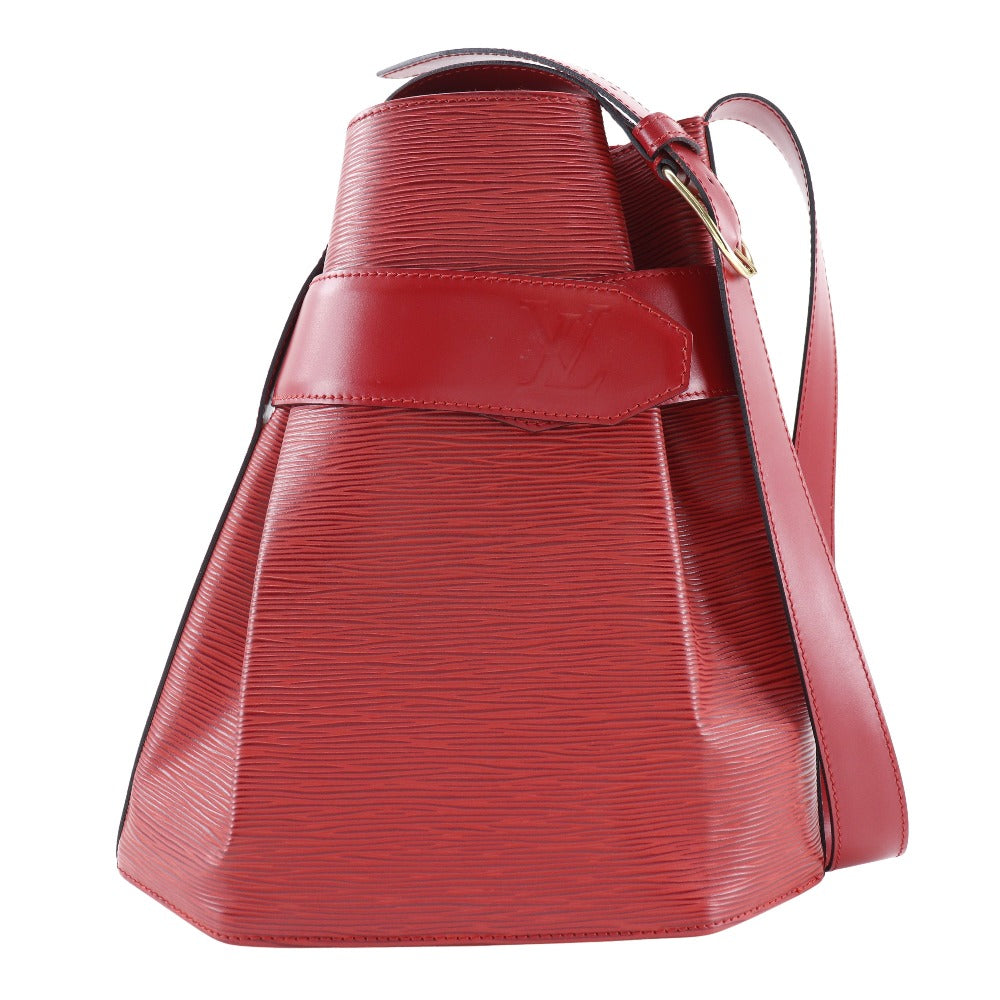 LOUIS VUITTON Shoulder Bag Epi Leather Red Sack de Paul Women