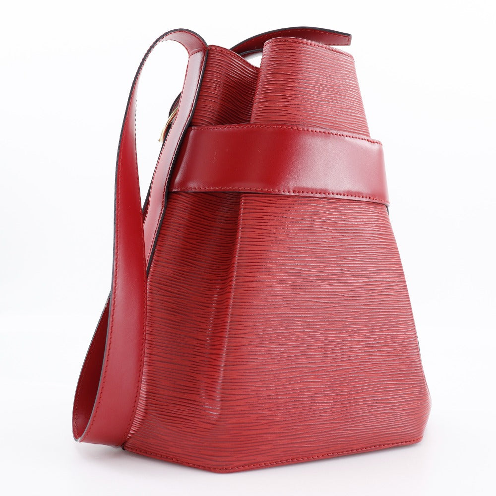 LOUIS VUITTON Shoulder Bag Epi Leather Red Sack de Paul Women