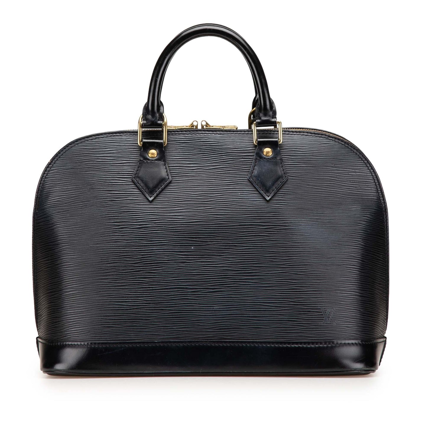 Black Louis Vuitton Epi Alma PM Handbag