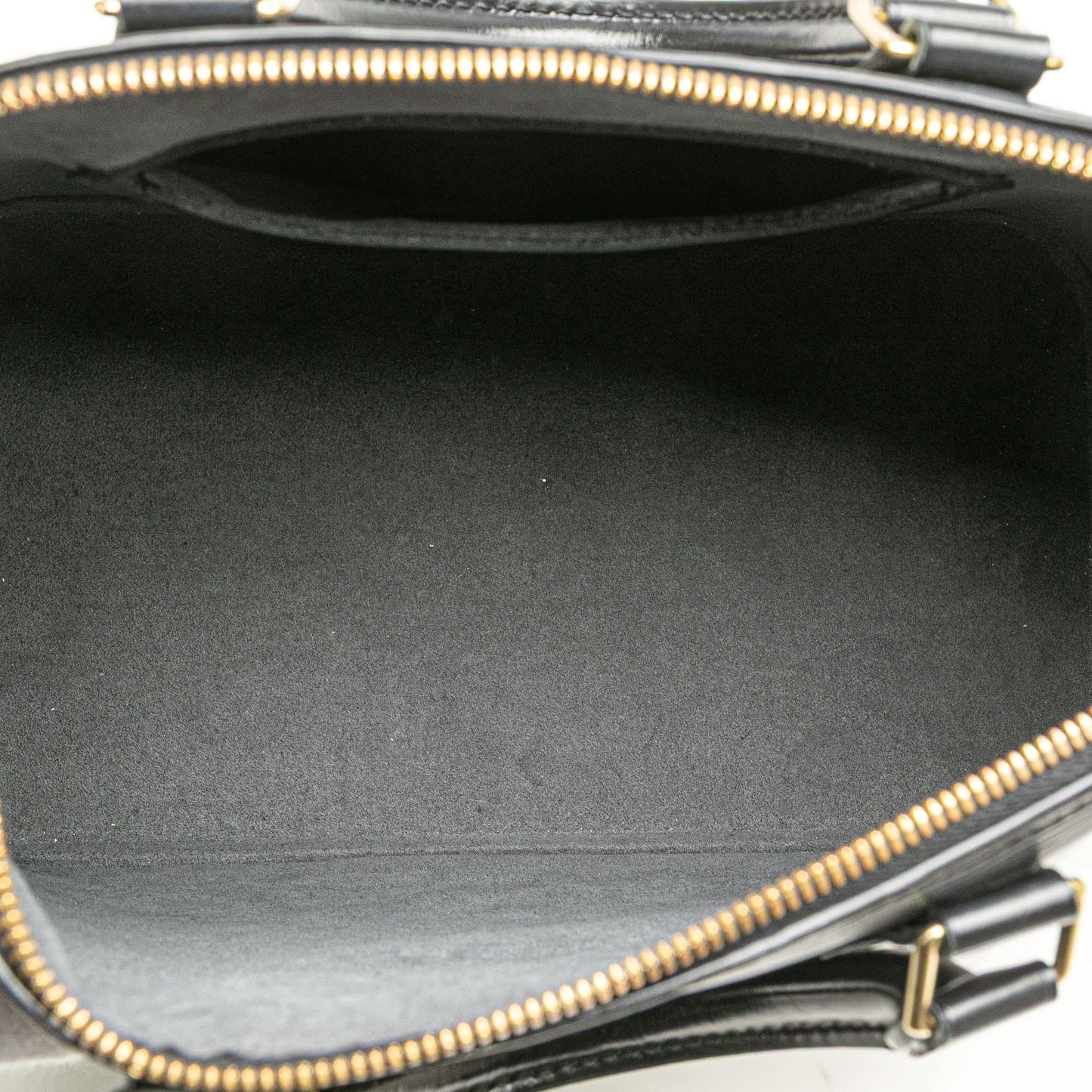 Black Louis Vuitton Epi Alma PM Handbag