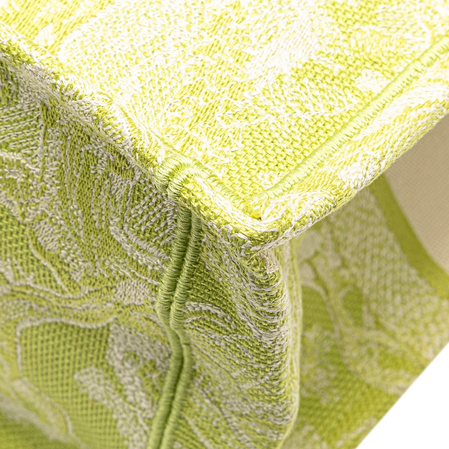 Green Dior Medium Canvas Embroidered Dioriviera Toile De Jouy Book Tote