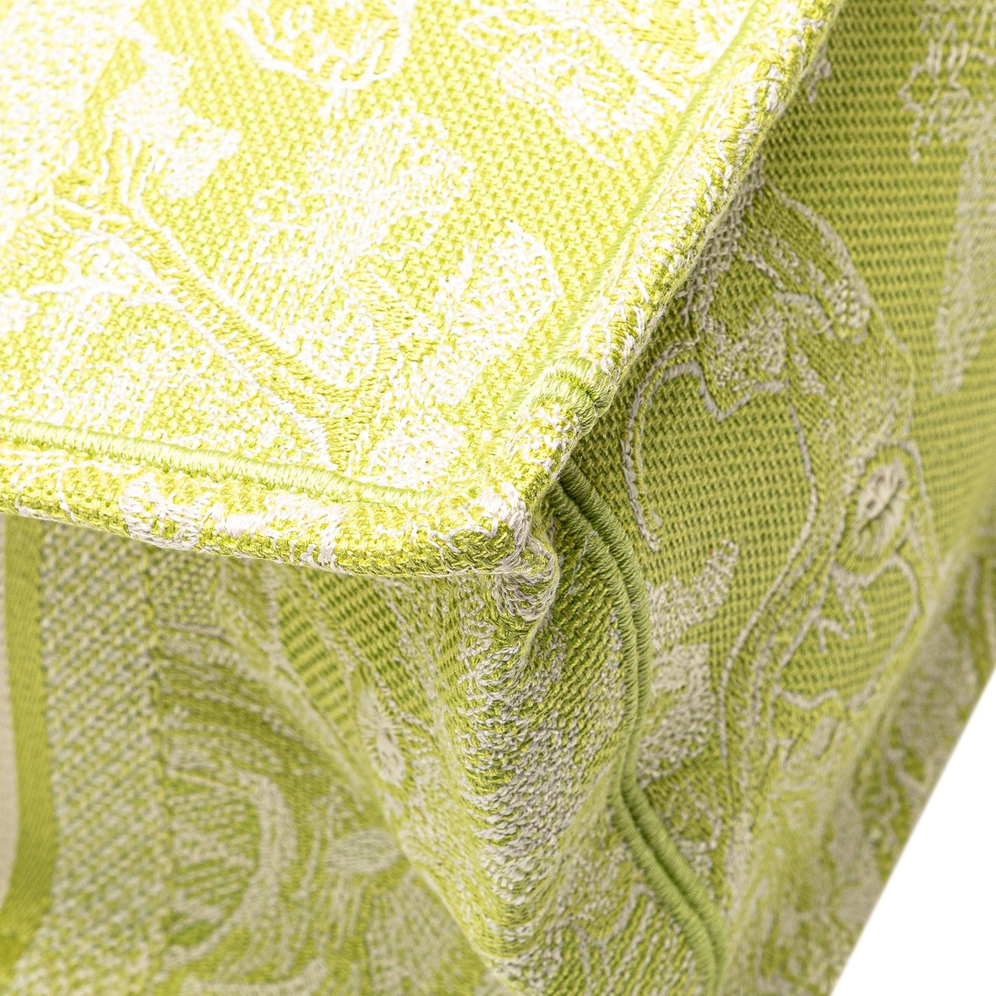 Green Dior Medium Canvas Embroidered Dioriviera Toile De Jouy Book Tote