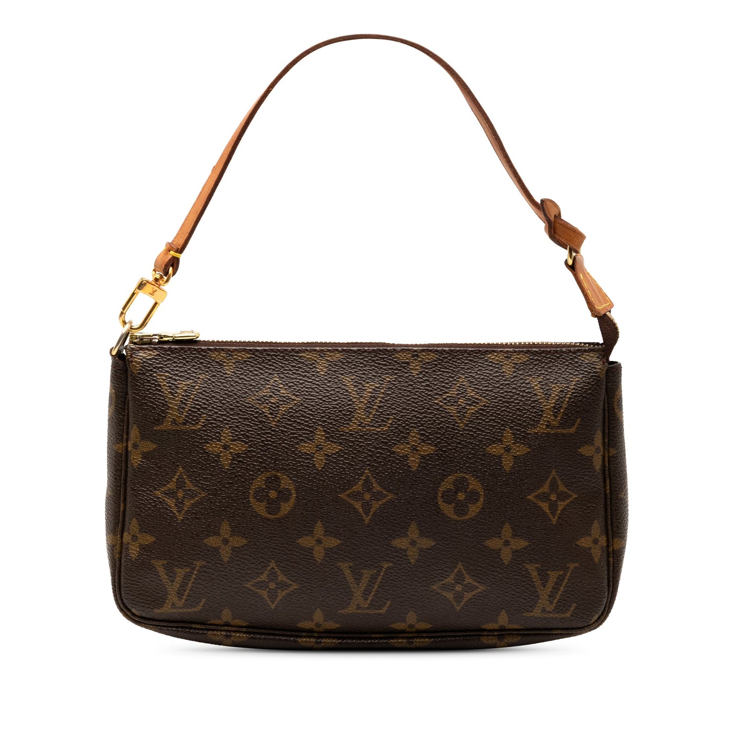 Brown Louis Vuitton Monogram Pochette Accessoires Shoulder Bag