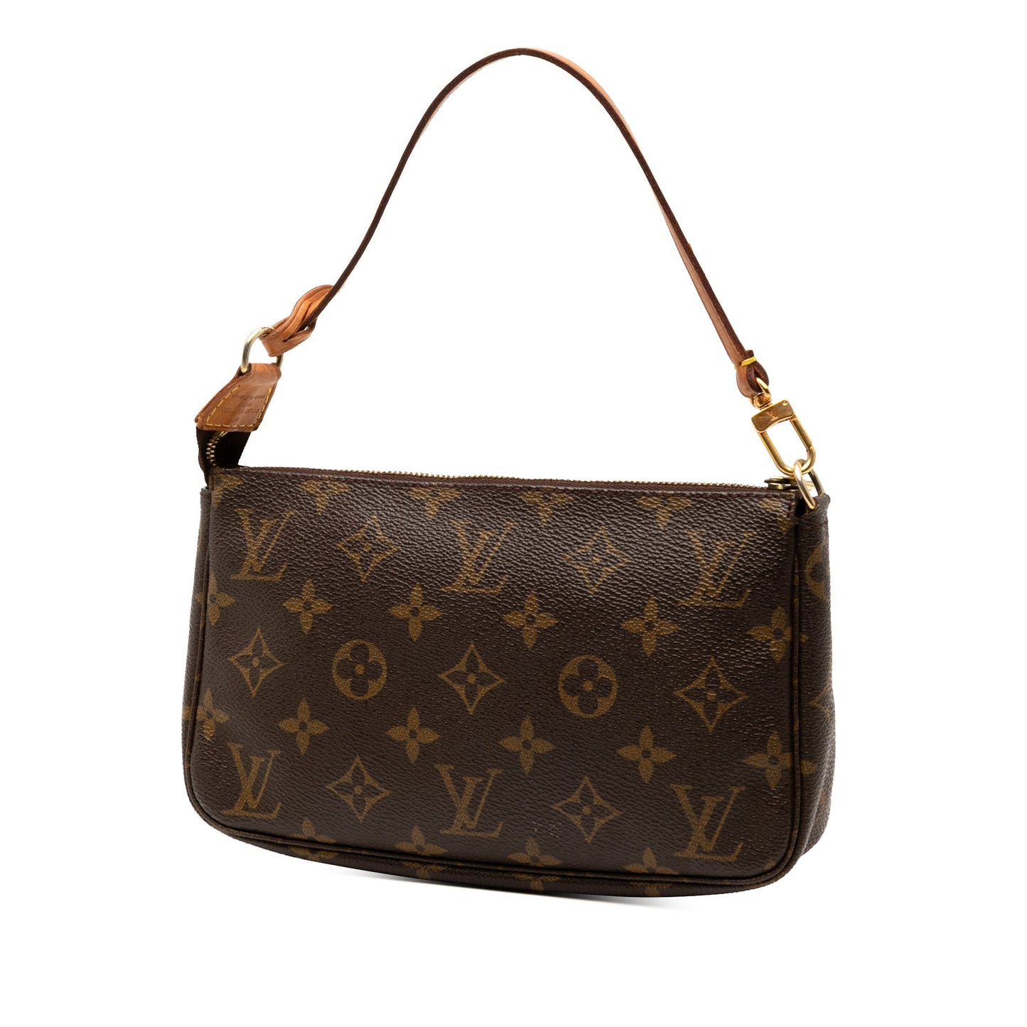 Brown Louis Vuitton Monogram Pochette Accessoires Shoulder Bag
