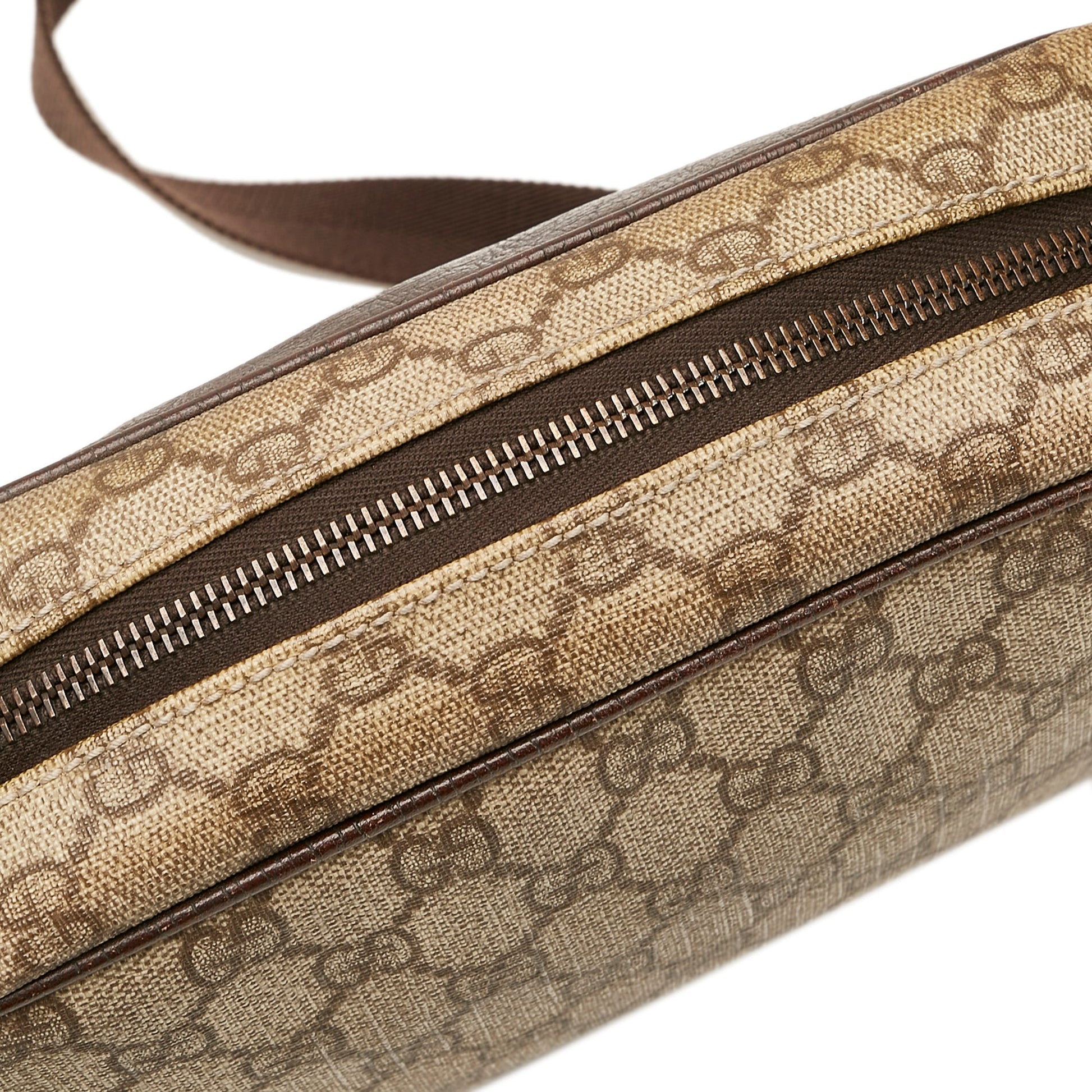 Gucci GG Supreme Leather Canvas Crossbody Style 1