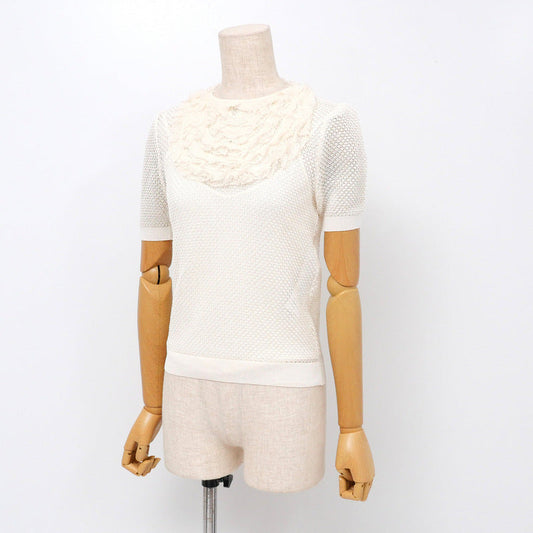 Christian Dior knit 8E24557AM705 knit off white Women 34