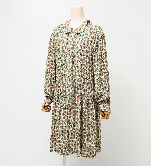 GUCCI one piece 633291 Rayon Beige/Green/Red/Yellow 42?170/92Y?