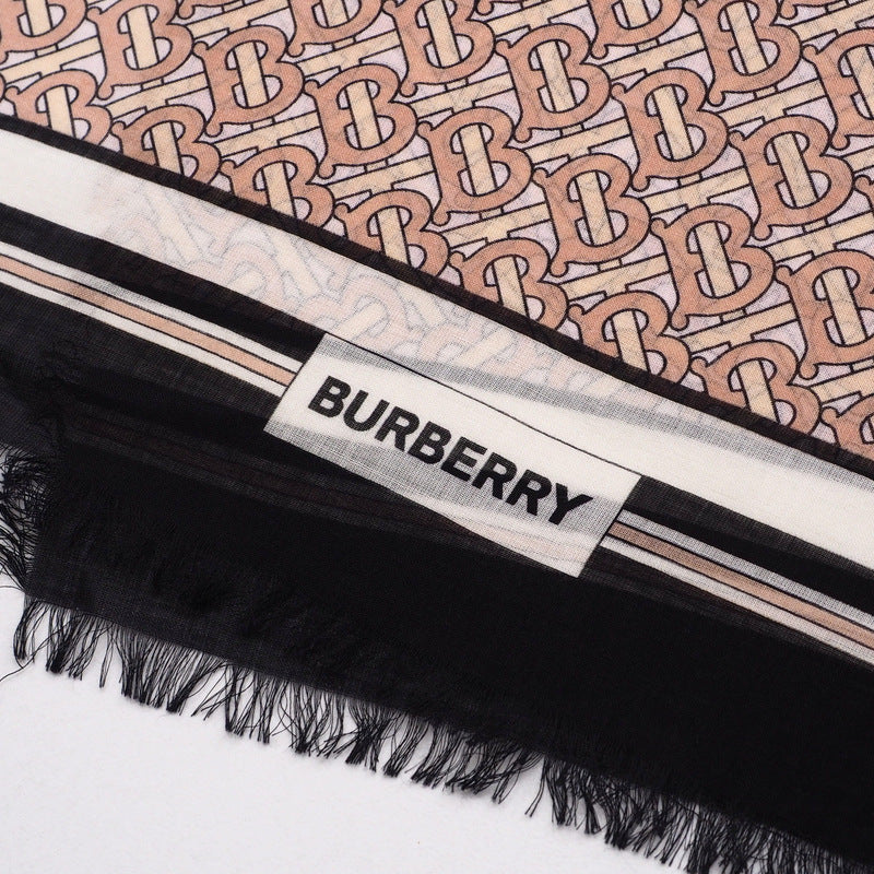 BURBERRY Stall 8027472 51% wool, 49% silk multicolor FIT