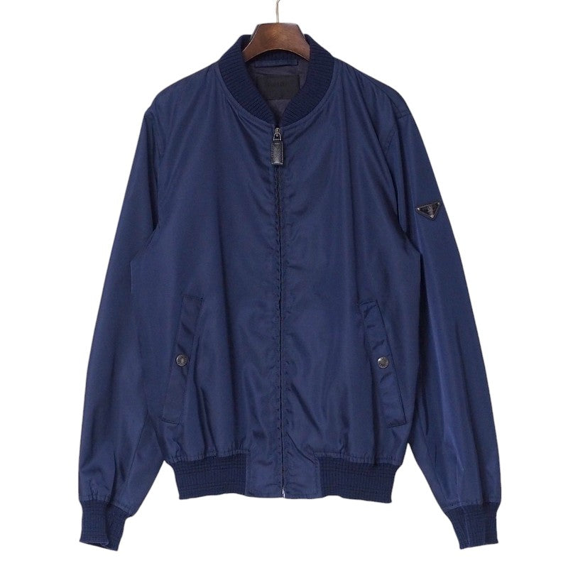PRADA Jacket SGH038 Nylon Navy mens 46