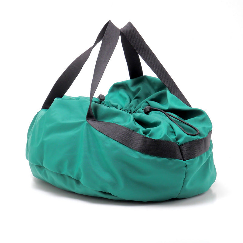 BALENCIAGA Boston Duffel bag 489939?E3760 Nylon green mens