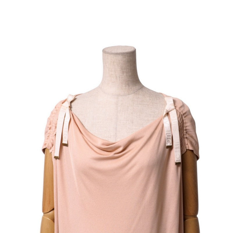 LOUIS VUITTON Cut RW102W WRTS12JEX Rayon pink beige Women XS