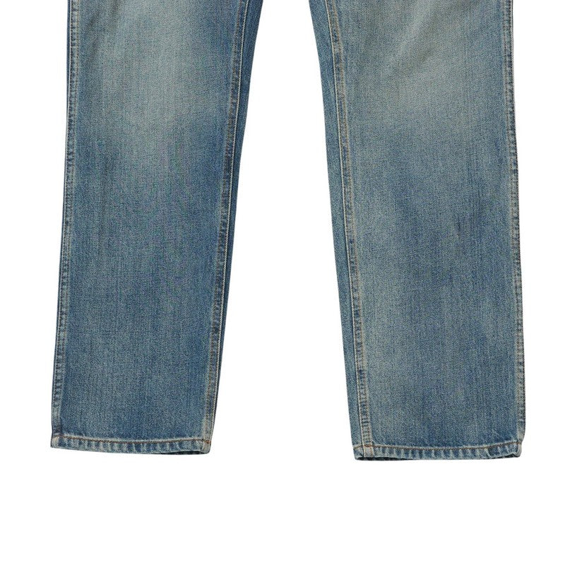 GUCCI Denim pants Cotton denim Blue type mens 36