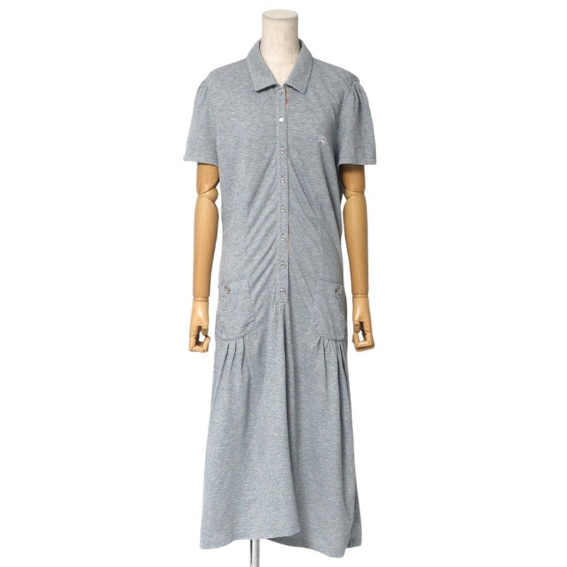 BURBERRY one piece FMD05-323-07 cotton gray Women 40
