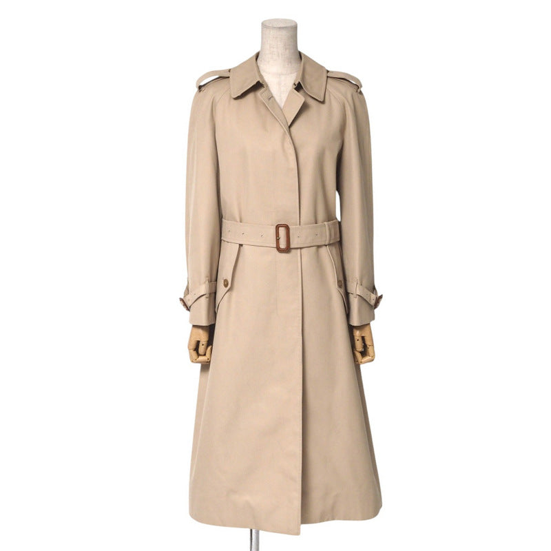 BURBERRY trench coat 65% polyester 35% cotton% beige Women 9AB2