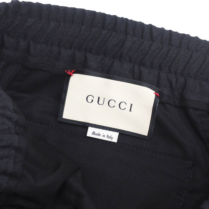 GUCCI Pants 472975 100% wool gray mens 48
