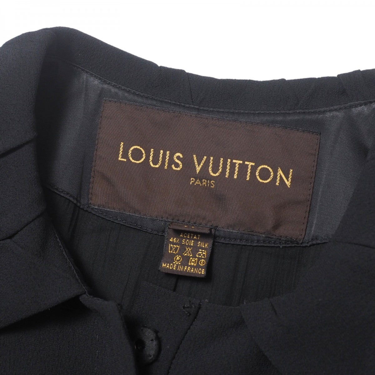 LOUIS VUITTON one piece acetate black Women 36