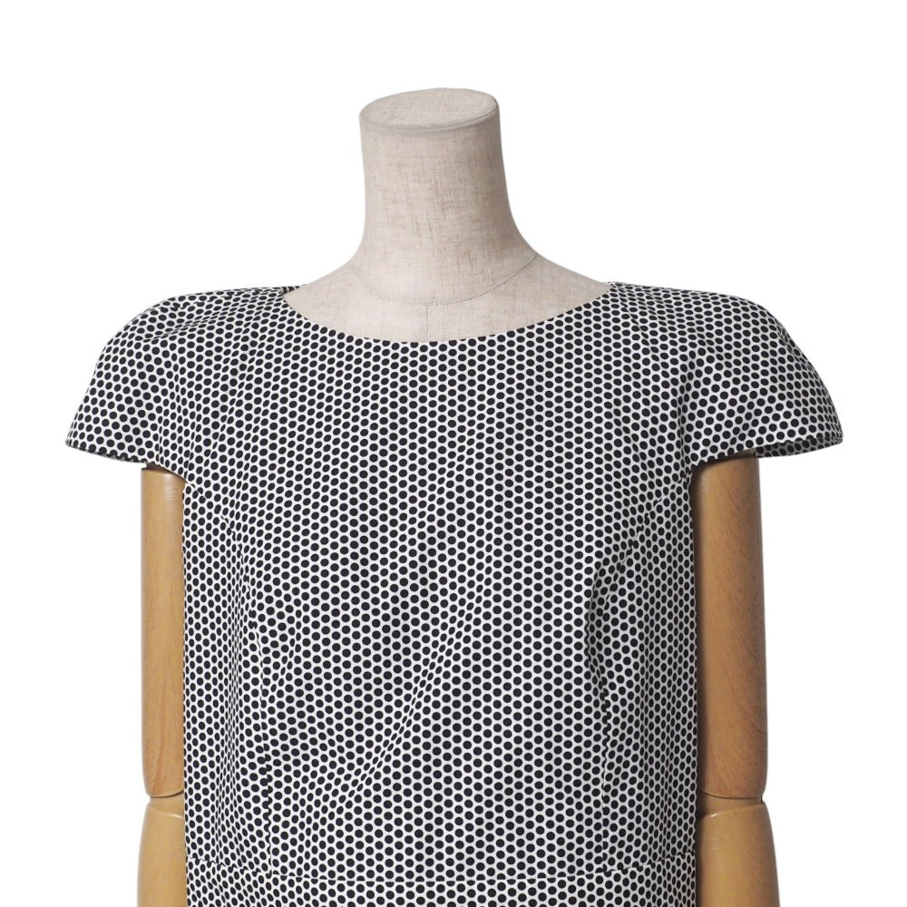 CHANEL setup P60228/P60229 cotton White / black Women 38