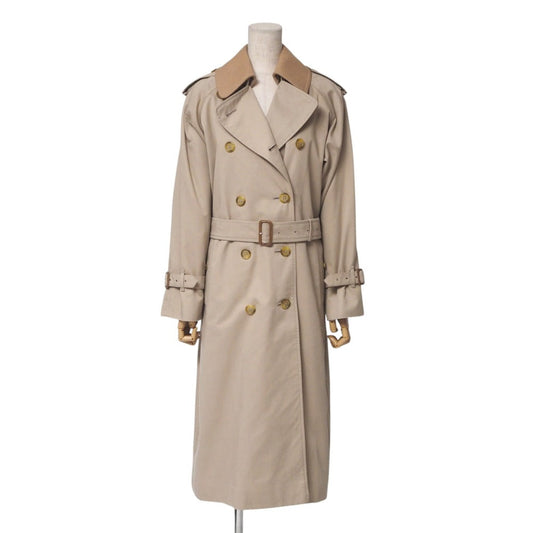 BURBERRY trench coat cotton beige No size listed