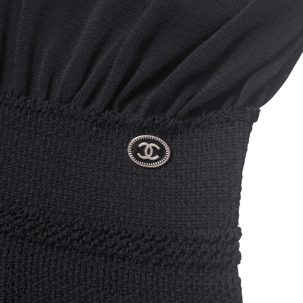CHANEL one piece cotton black P40715K02985 38