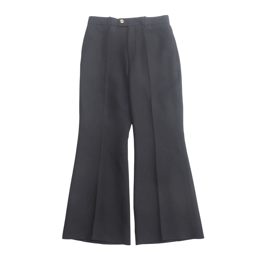 GUCCI Pants 632964 ZAD88 silk black Women 40