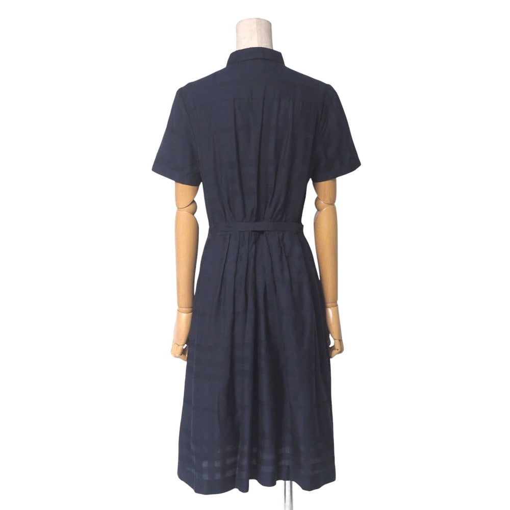BURBERRY one piece B1J25-389-28 cotton Navy Women 40
