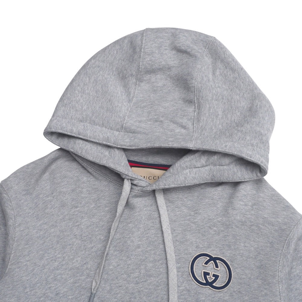 GUCCI Hoodie sweat gray 756649 mens L