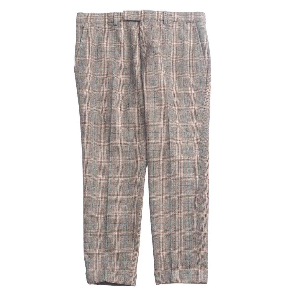 GUCCI Pants wool Black Beige Blue type 720965 mens 50