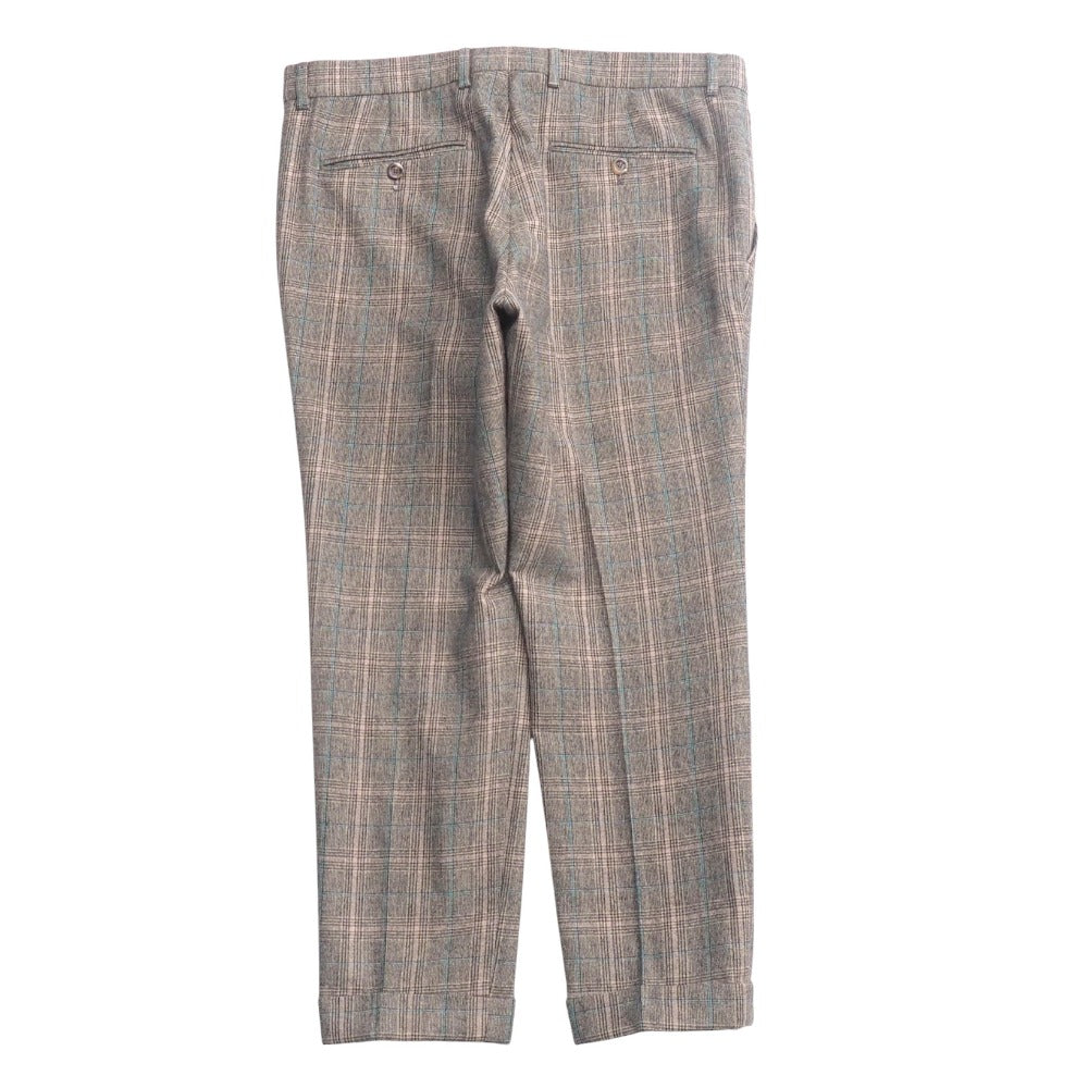 GUCCI Pants wool Black Beige Blue type 720965 mens 50