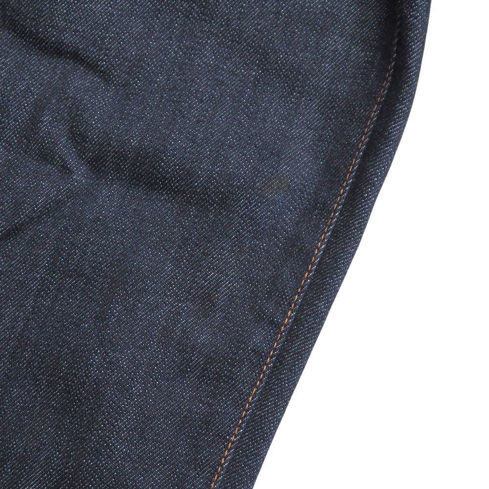 GUCCI Denim pants Cotton denim Indigo Gold Women 38
