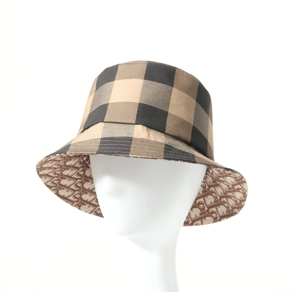 Christian Dior hat 04CHE923I142 55% polyester, 43% cotton, 2% polyurethane multicolor reversible TEDDY-D Bob Hat Women 56