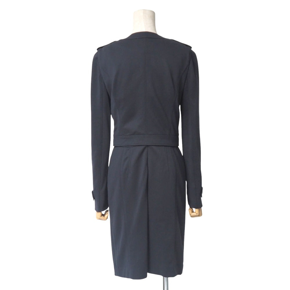 BURBERRY setup 52% rayon, 24% nylon, 22% cotton, 2% polyurethane Dark navy B1E04-130-28/B1J03-130-28 Women 38