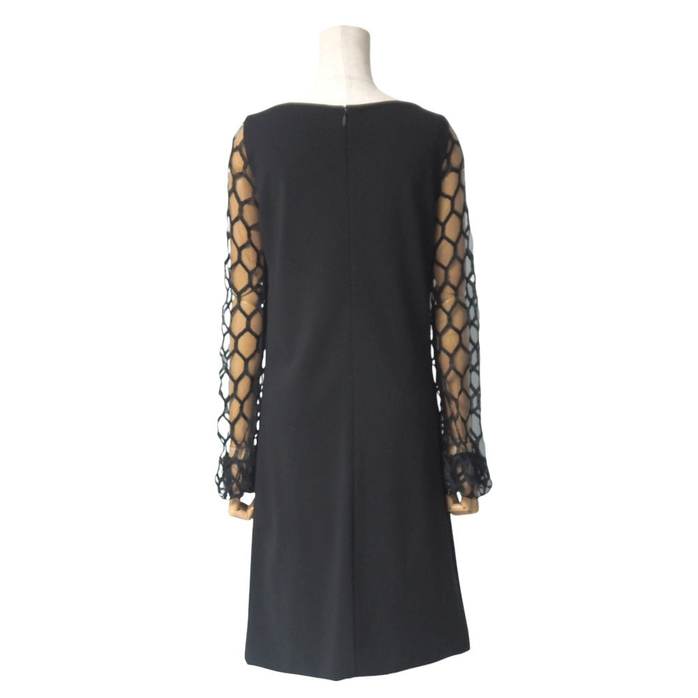 GUCCI one piece 98% rayon, 2% polyurethane black 318923 Women S