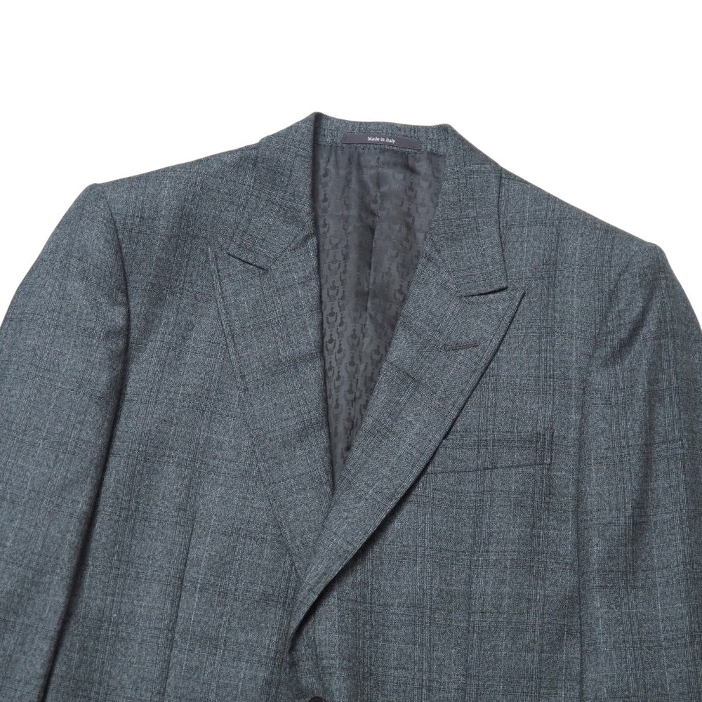GUCCI suit wool gray 21POFB mens 7-46 R