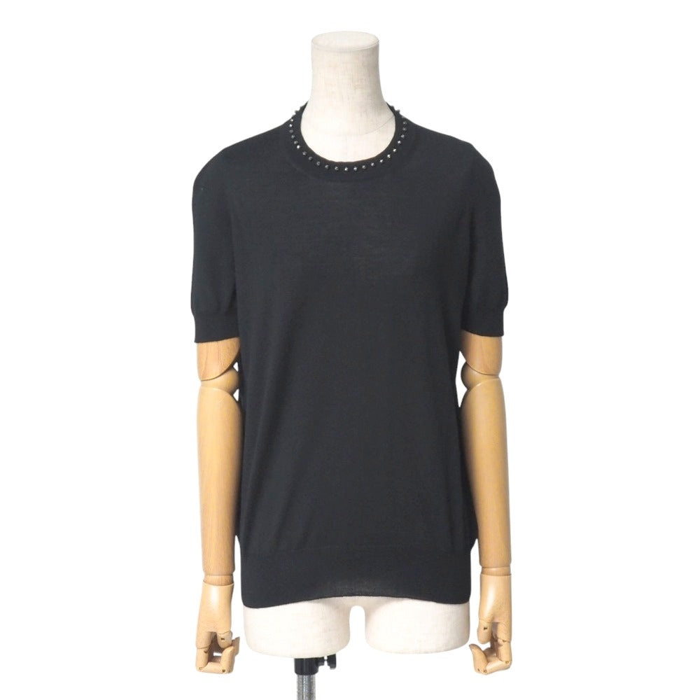 GUCCI knit wool black 391934-X1258 Women M