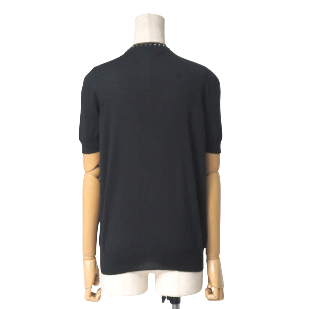 GUCCI knit wool black 391934-X1258 Women M
