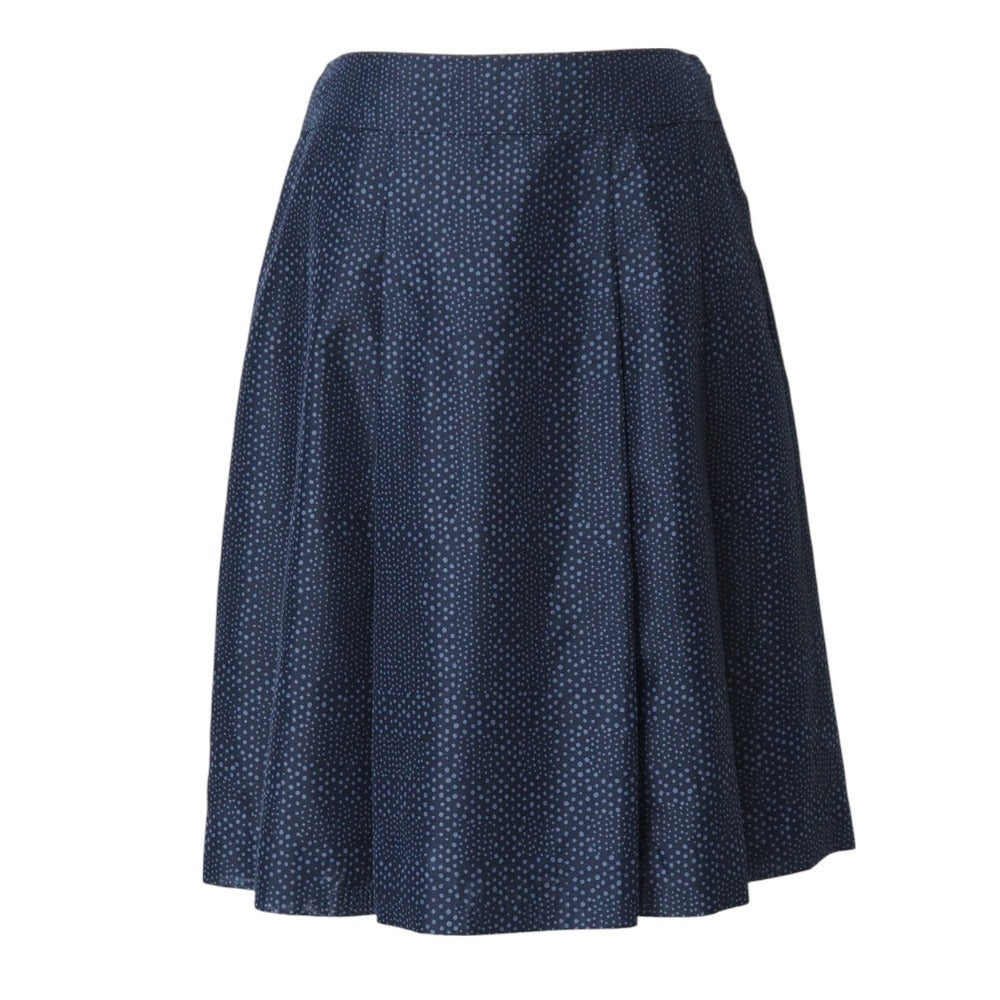 BURBERRY skirt 100% polyester% Navy 38