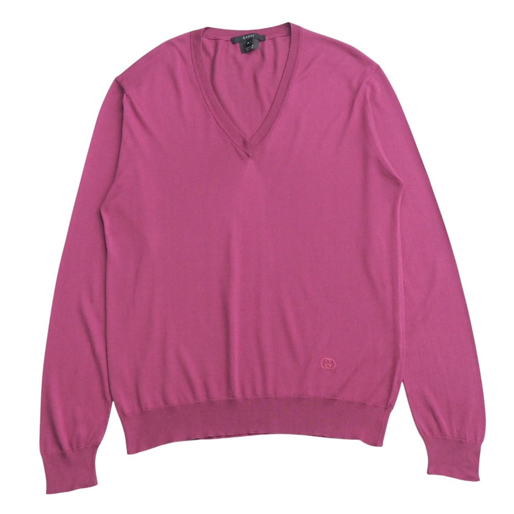 GUCCI knit silk Purple type 170999 XL