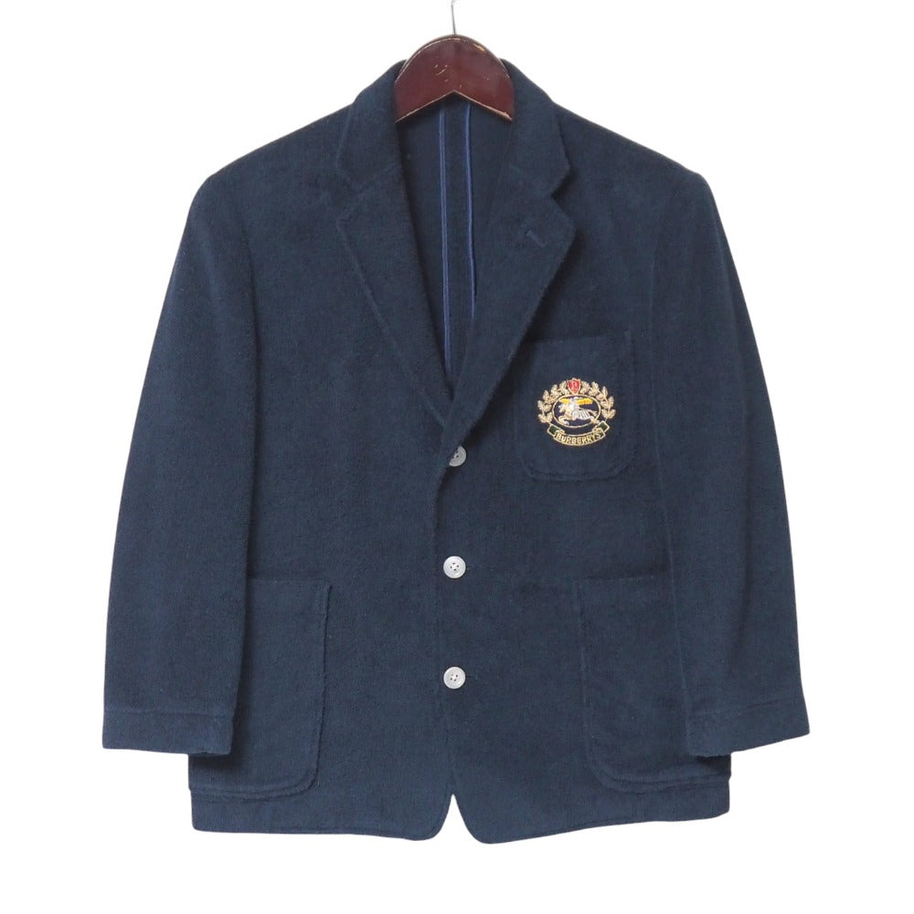 BURBERRY tailored jacket 80% cotton, 20% nylon Navy WG291-407-29 M