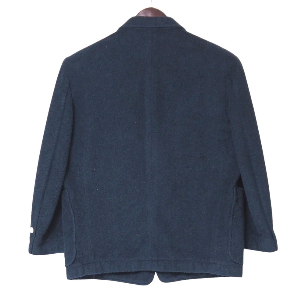 BURBERRY tailored jacket 80% cotton, 20% nylon Navy WG291-407-29 M