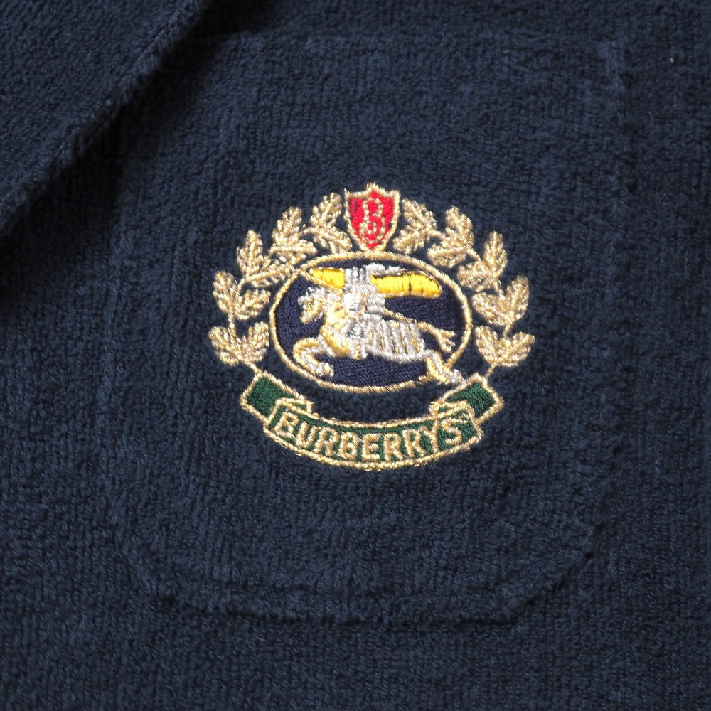 BURBERRY tailored jacket 80% cotton, 20% nylon Navy WG291-407-29 M