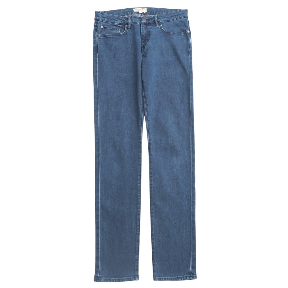 BURBERRY Denim pants 99% cotton, 1% elastane Blue type 32
