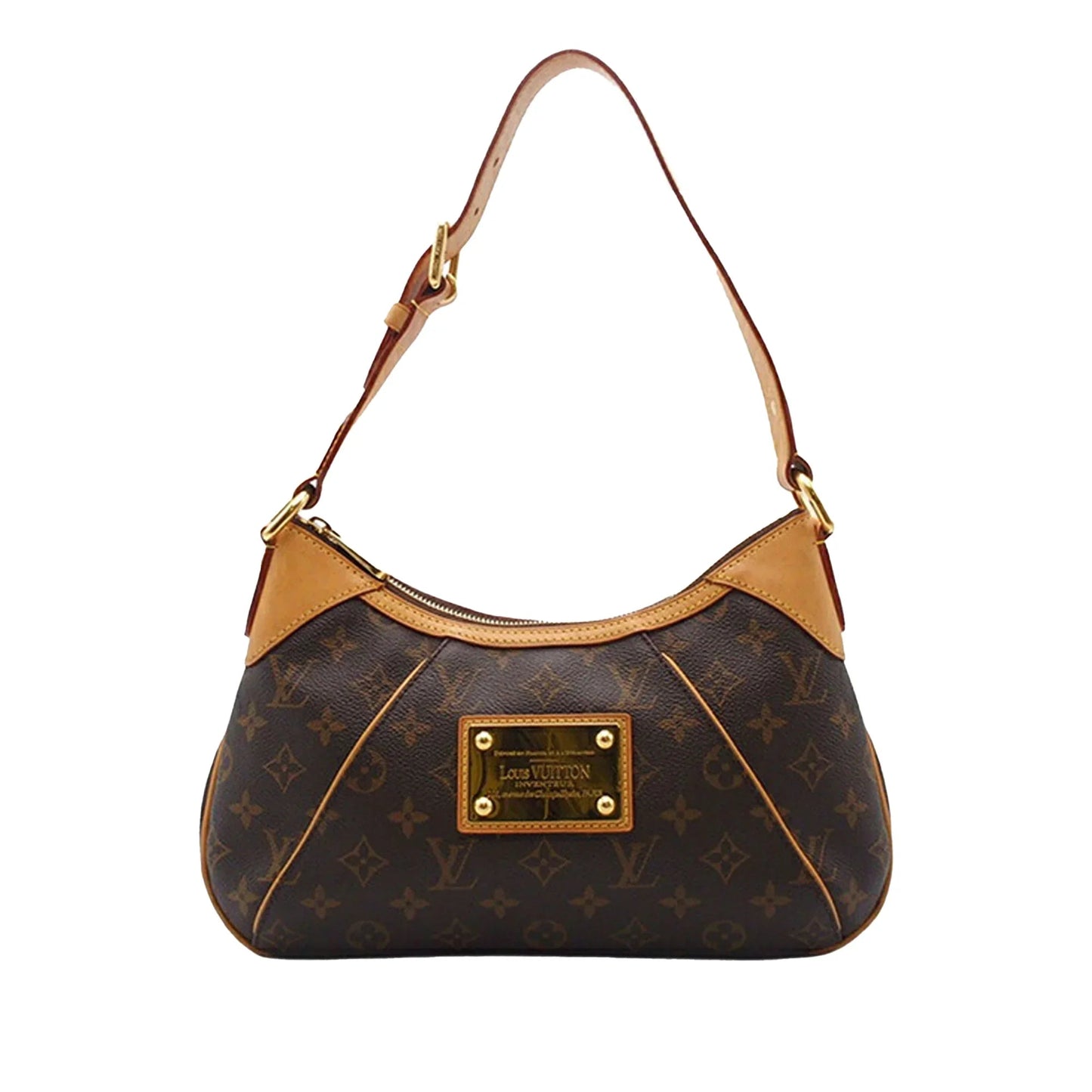 Brown Louis Vuitton Monogram Thames PM Shoulder Bag