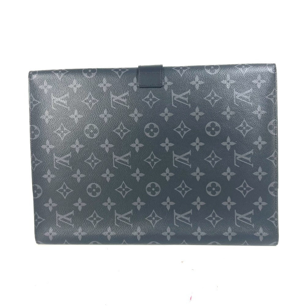 LOUIS VUITTON Clutch bag GI0273 Monogram Eclipse Canvas black Monogram Eclipse Porte de Gumain Frank GM mens