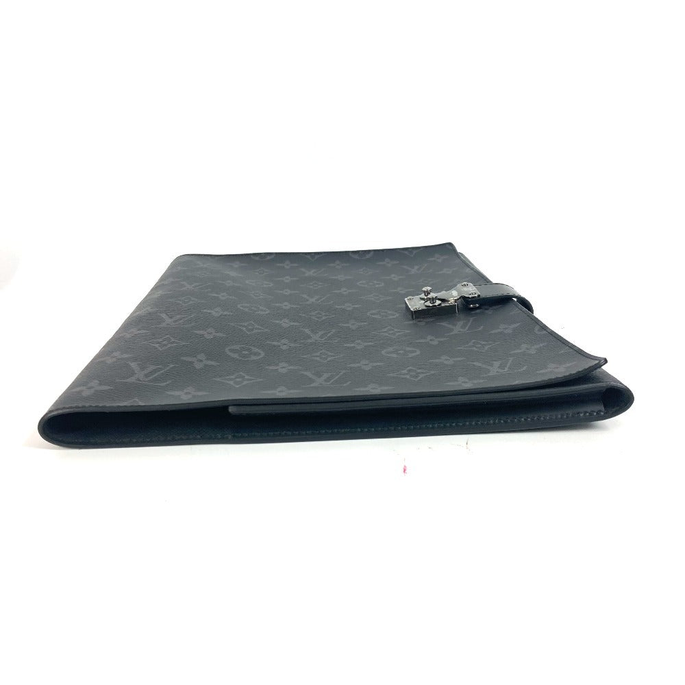 LOUIS VUITTON Clutch bag GI0273 Monogram Eclipse Canvas black Monogram Eclipse Porte de Gumain Frank GM mens