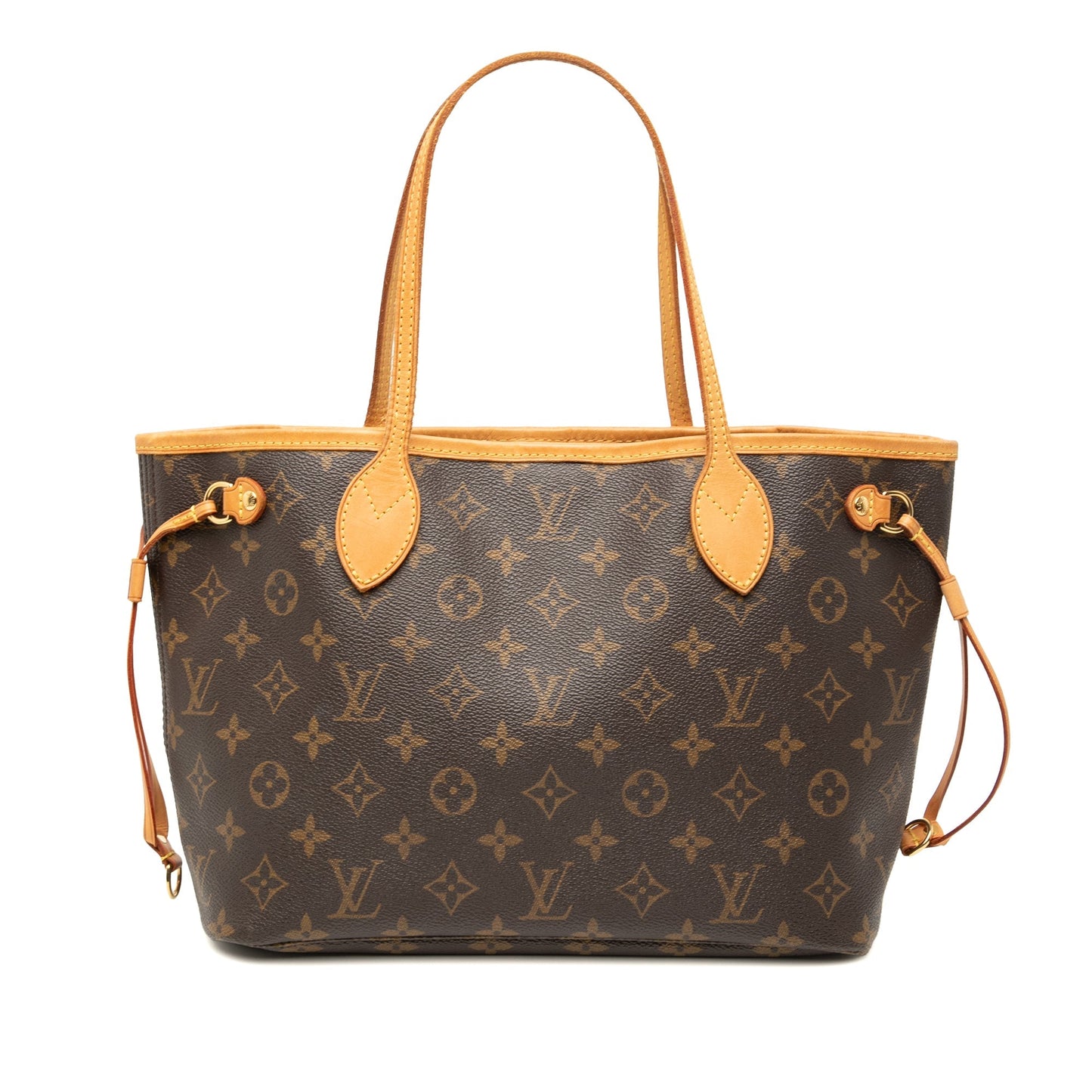 Brown Louis Vuitton Monogram Neverfull PM Tote Bag
