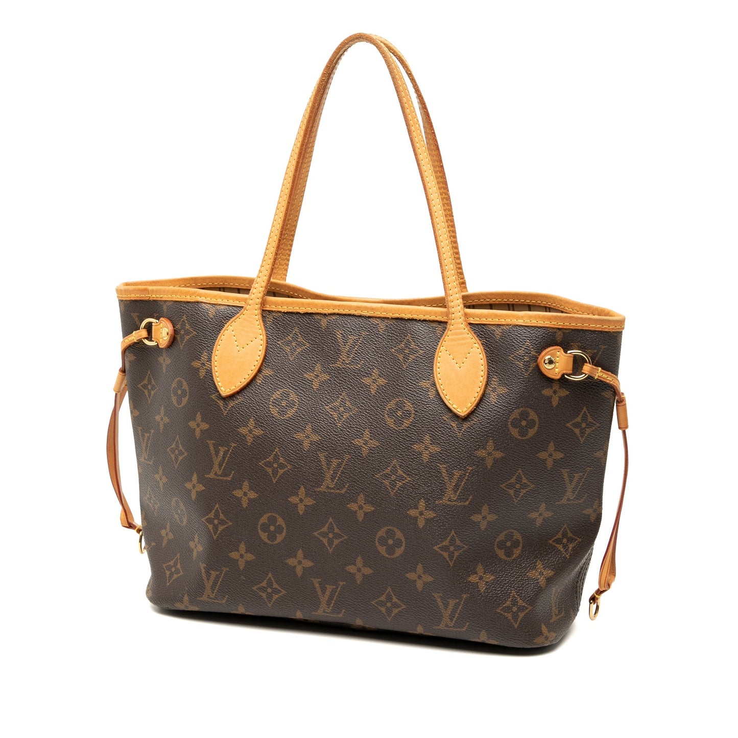 Brown Louis Vuitton Monogram Neverfull PM Tote Bag