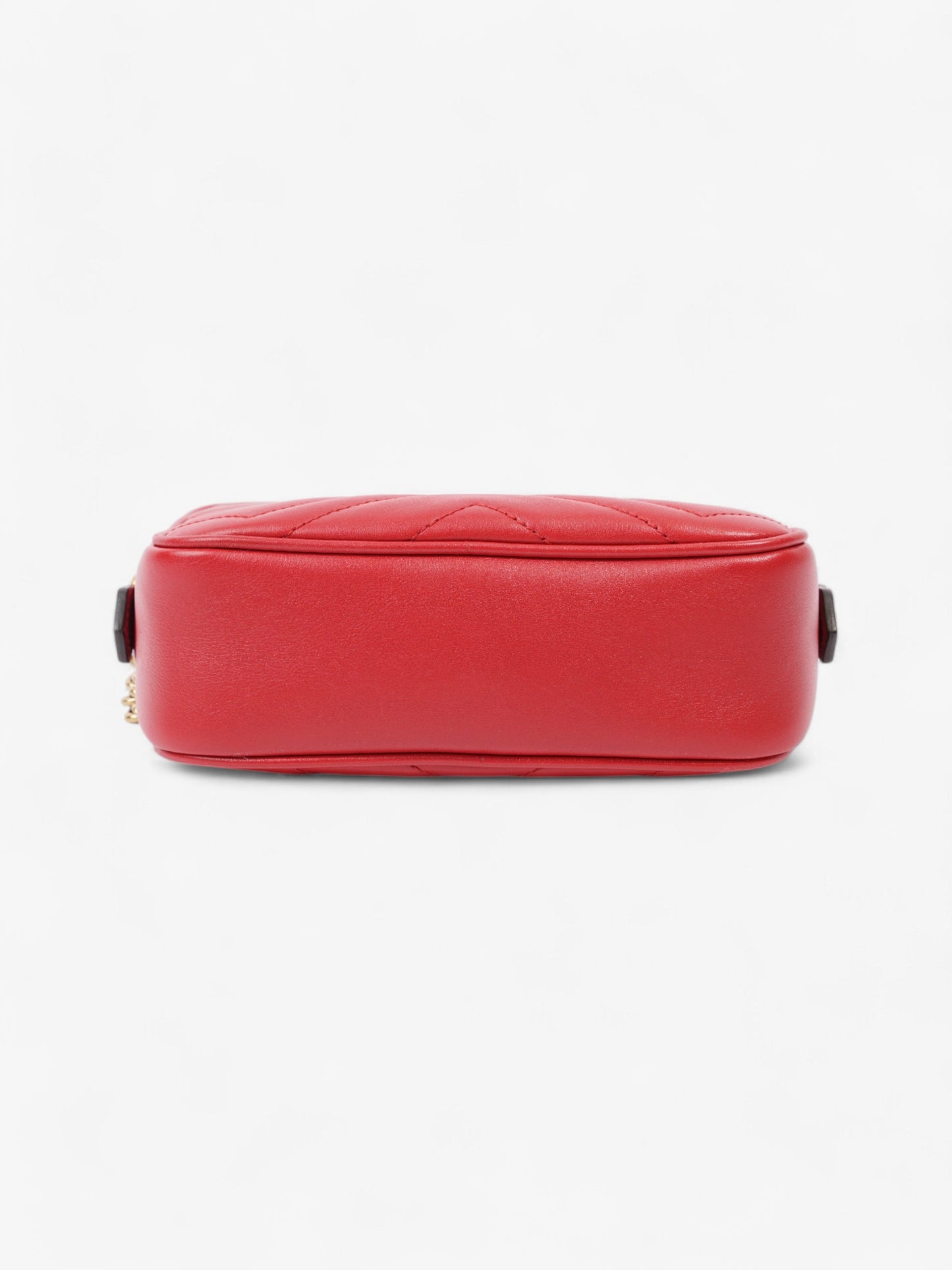 Gucci GG Marmont Red Matelasse Leather Mini