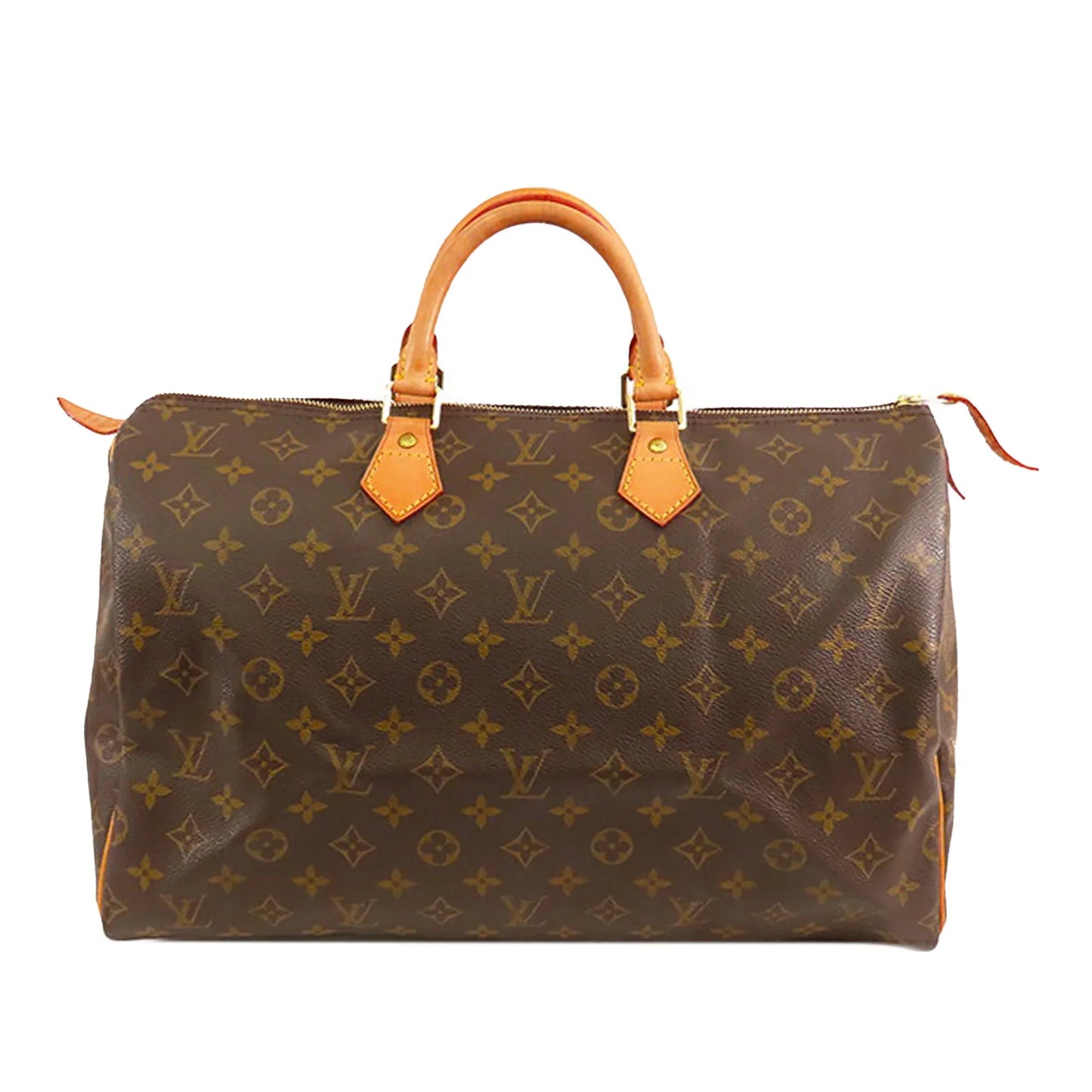 Brown Louis Vuitton Monogram Speedy 40 Boston Bag