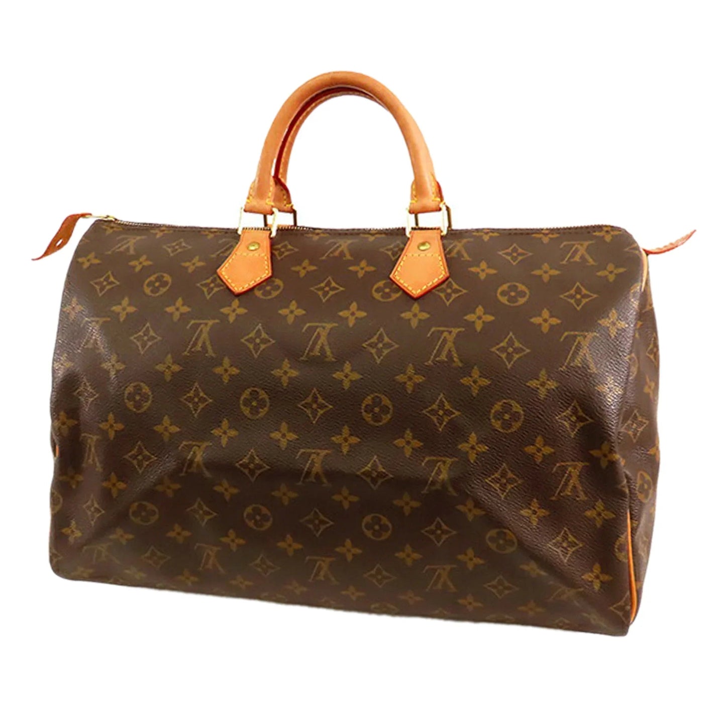 Brown Louis Vuitton Monogram Speedy 40 Boston Bag